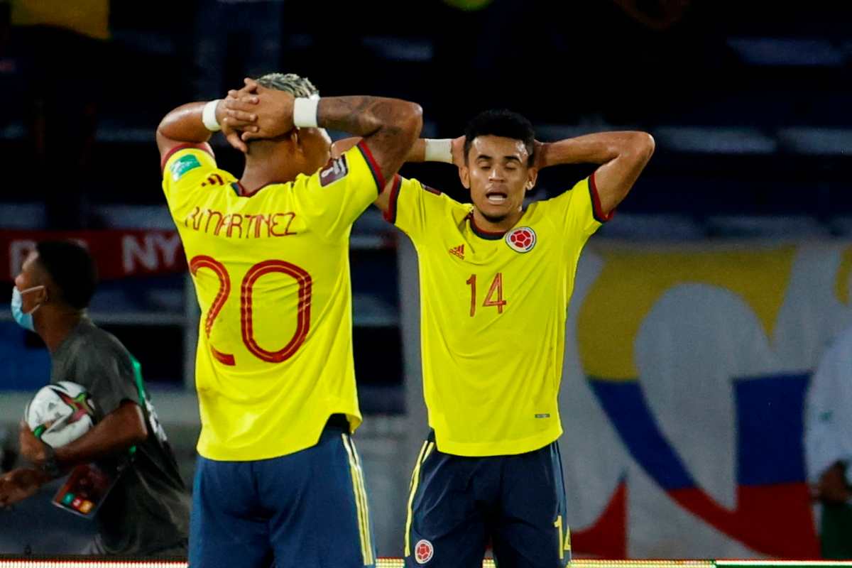 Colombia empata contra Ecuador; VAR anula gol de Yerry Mina al minuto 100