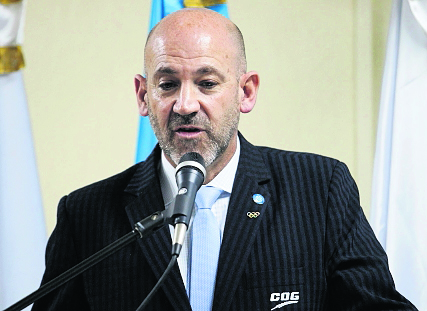 Gerardo Aguirre busca reelegirse como presidente del COG. (Foto Prensa Libre: Hemeroteca PL)