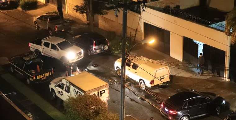 Escena del crimen en la zona 14, ciudad capital. (Foto Prensa Libre: Hemeroteca PL)