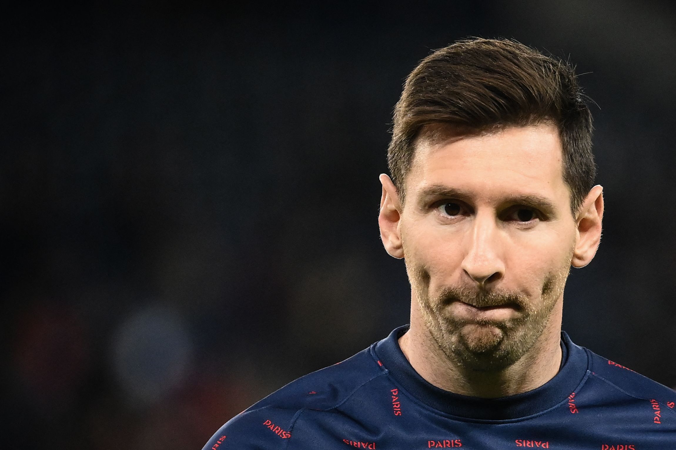 Lionel Messi ahora juega en el PSG. En una entrevista al diario Sport criticó las declaraciones que ha dado Joan Laporta. Foto Prensa Libre: AFP.