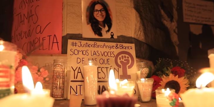 Angie Nicole Caceros Ramírez y Blanca Lesbia Ramírez Chacón fueron víctimas de la violencia. (Foto Prensa Libre: Tomada de video de Guatevisión)