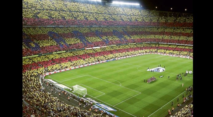 El Camp Nou será la sede del clásico español,  el domingo 24 de octubre. (Foto Prensa Libre: Hemeroteca PL)