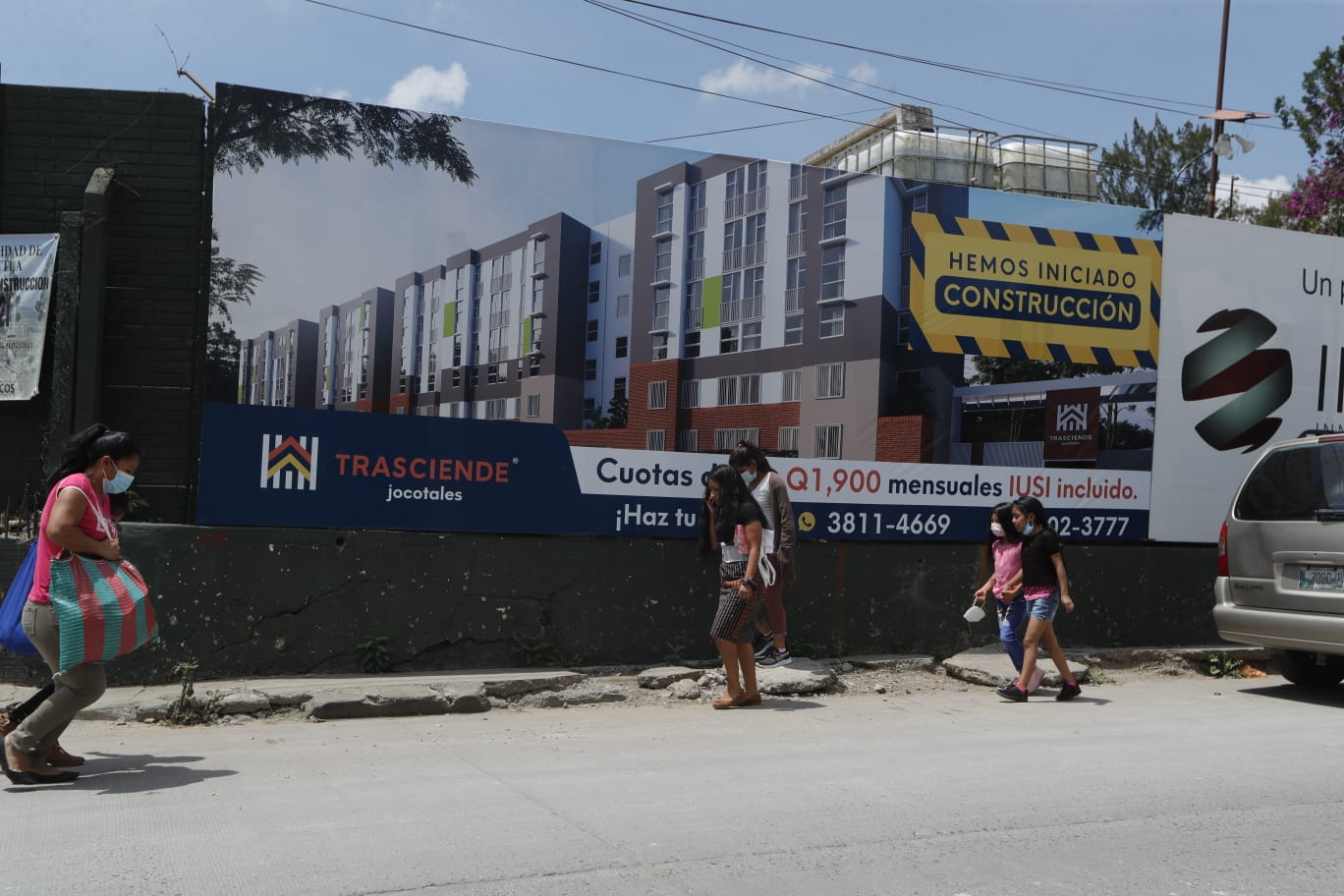 En varios municipios del área metropolitana se están desarrollando edificios de apartamentos dentro del segmento de vivienda prioritaria. (Foto, Prensa Libre: Hemeroteca PL).