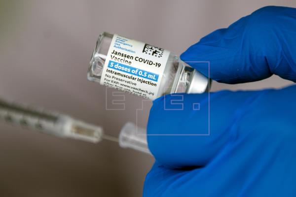 Vacuna Johnson & Johnson contra el coronavirus. (Foto Prensa Libre: EFE)