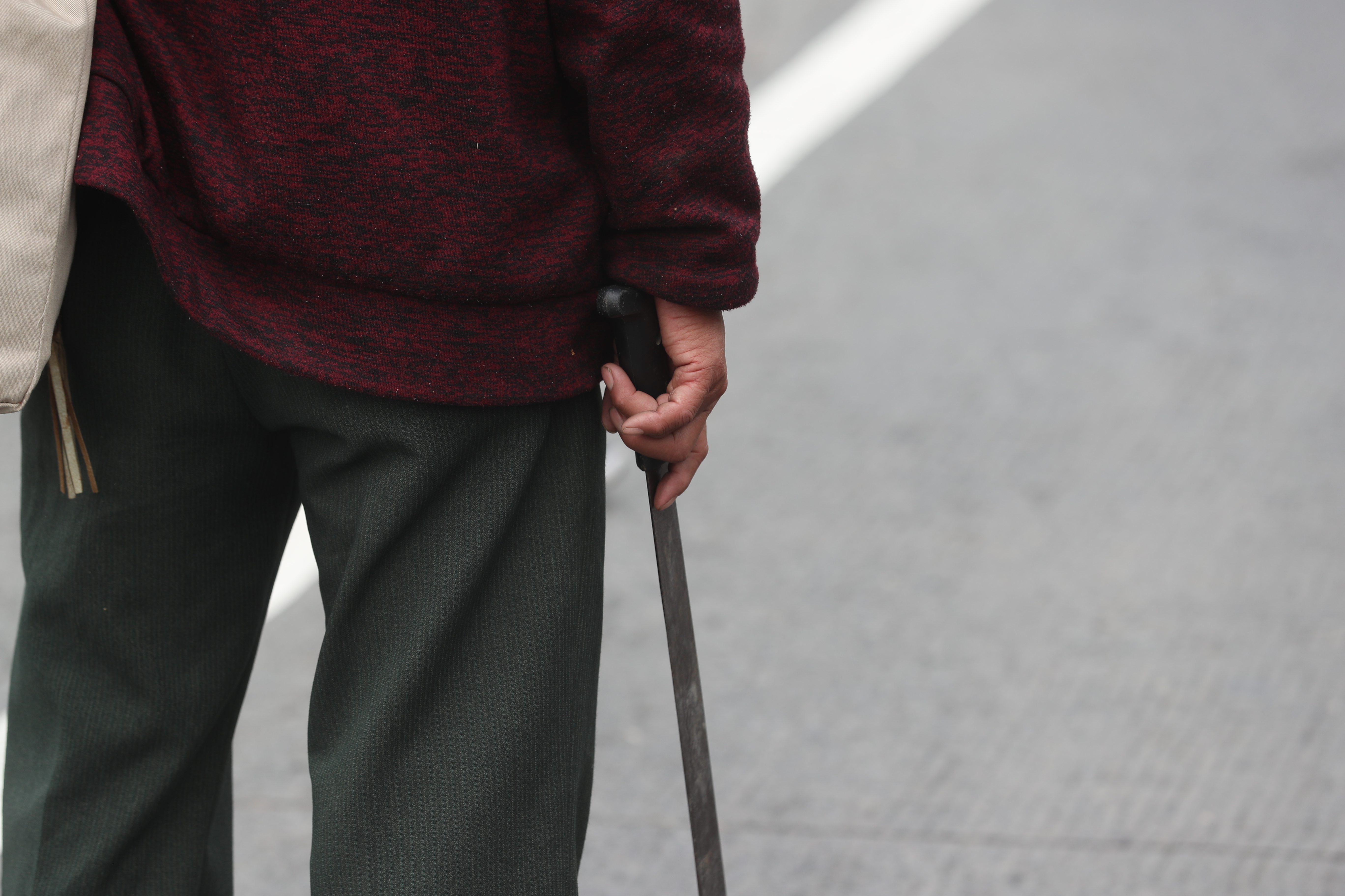 Las autoridades encontraron en la escena del crimen el machete con el que el detenido habría atacado a su propio hijo. Fotografía de referencia.