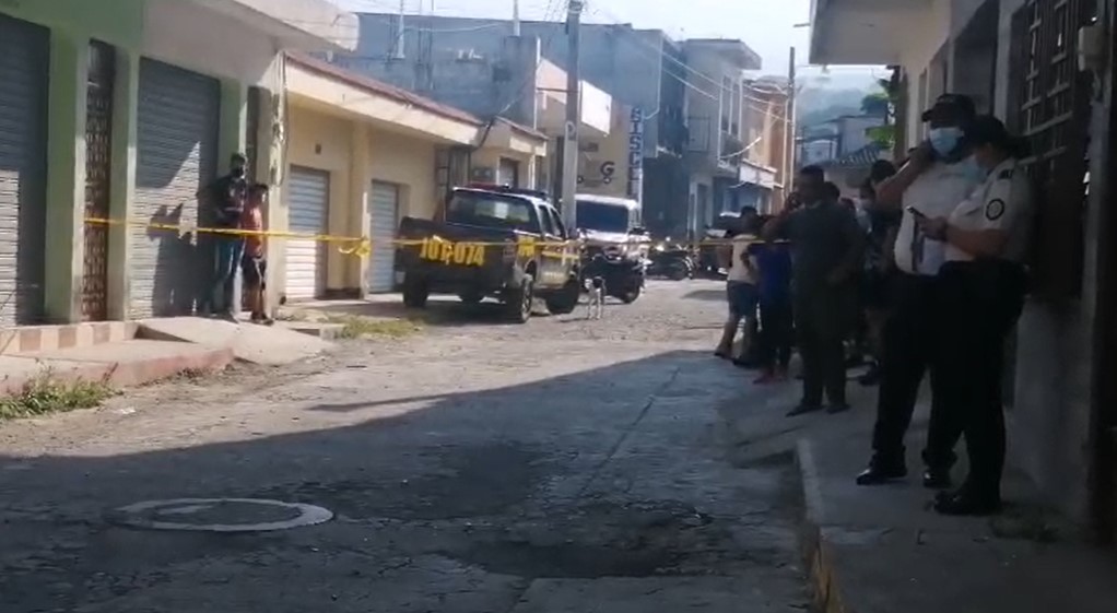 Un grupo armado atacó a balazos al alcalde William Duarte de Santa Catarina Mita, Jutiapa. (Foto Prensa Libre: PNC) 