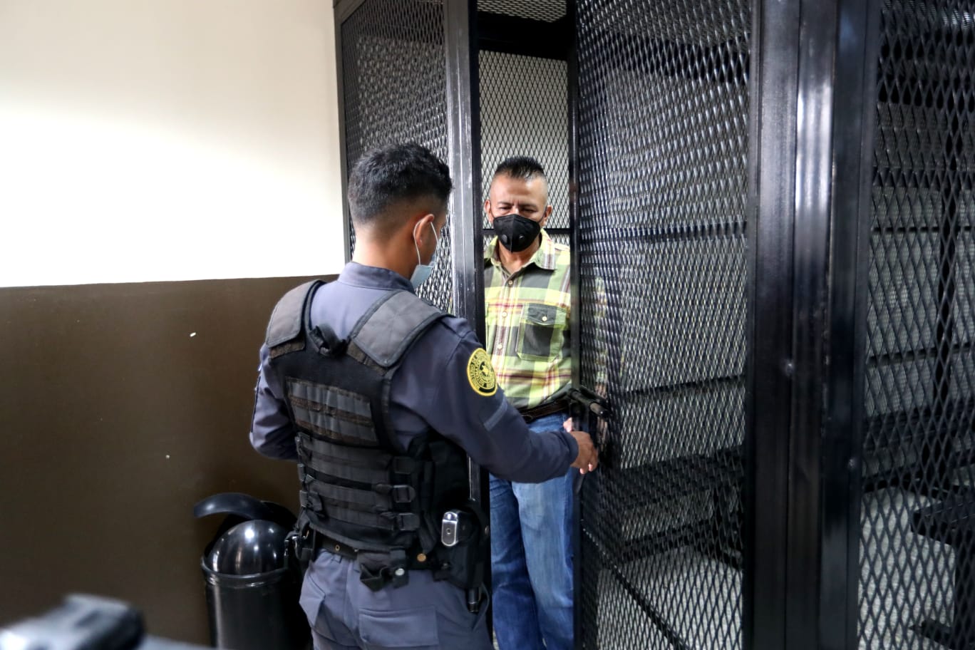 Porfirio Gómez Pérez, guardia de seguridad privada de la Usac, fue condenado a 15 años de prisión por el crimen del abogado José Álvarez Granados. (Foto Prensa Libre: María René Barrientos) 