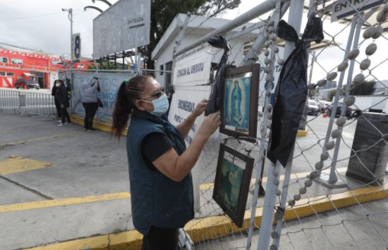Organizaciones de mujeres se pronuncian por la atención que las autoridades han dado a la pandemia. (Foto Prensa Libre: Esbin García) 
