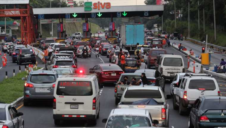 El paso por la autopista Palín-Escuintla será más rápido por el nuevo sistema de cobro que implementó Siva