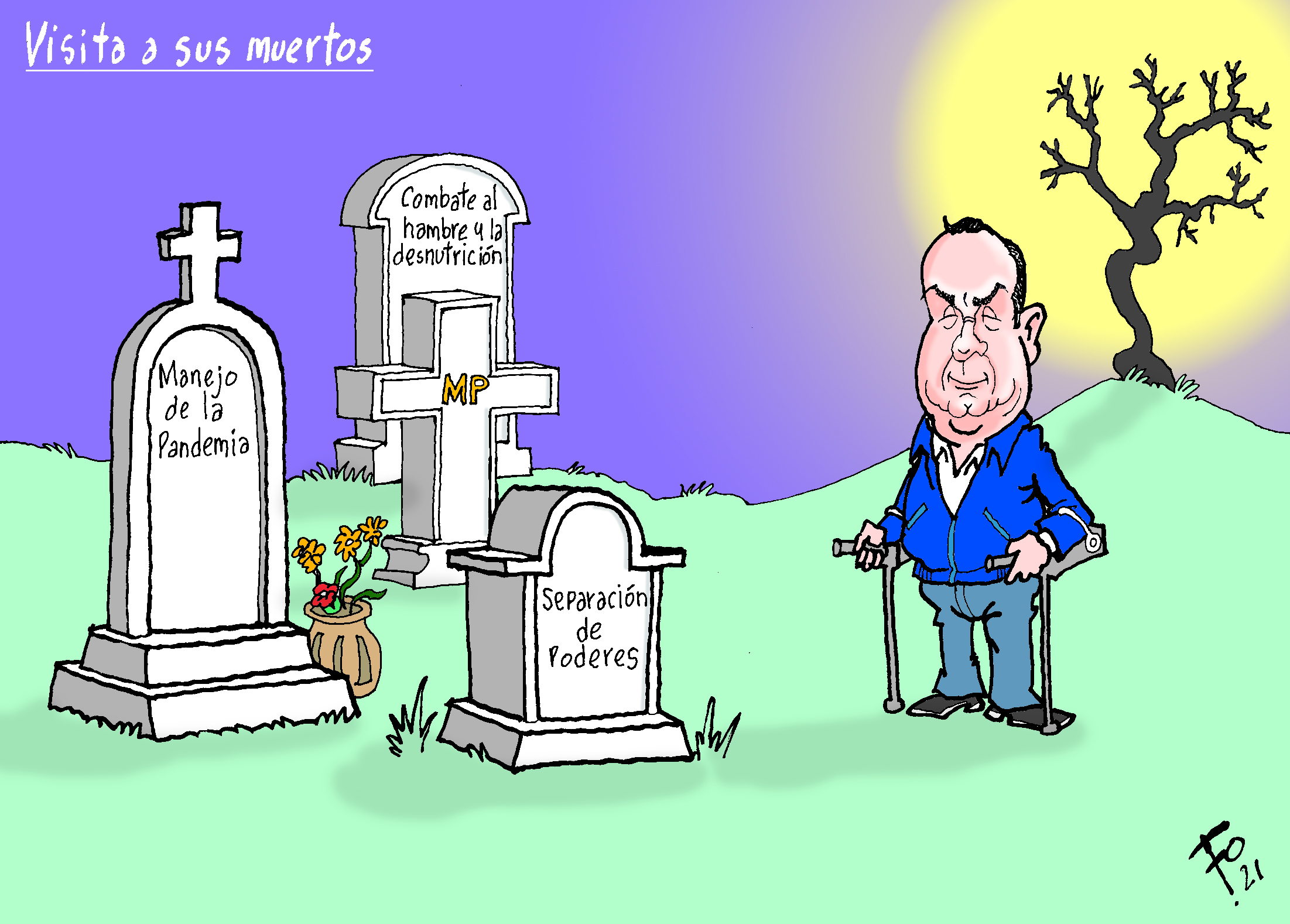 Personaje: Alejandro Giammattei.