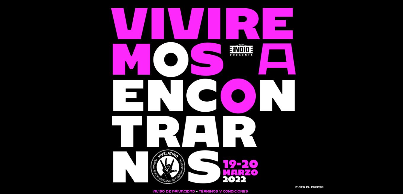 El festival Vive Latino 2022 se llevará a cabo el 19 y 20 de marzo. 