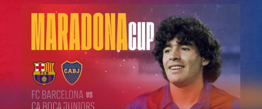 Barcelona y Boca Juniors jugarán la Copa Maradona el 14 de diciembre