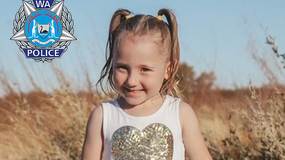 Cleo Smith, de 4 años, desapareció en la madrugada del 16 de octubre.