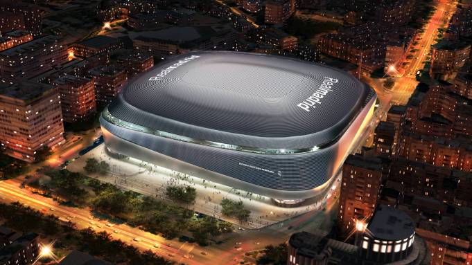 Las nuevas modificaciones del estadio Real Madrid estarán listas en septiembre de 2020. Foto Real Madrid.