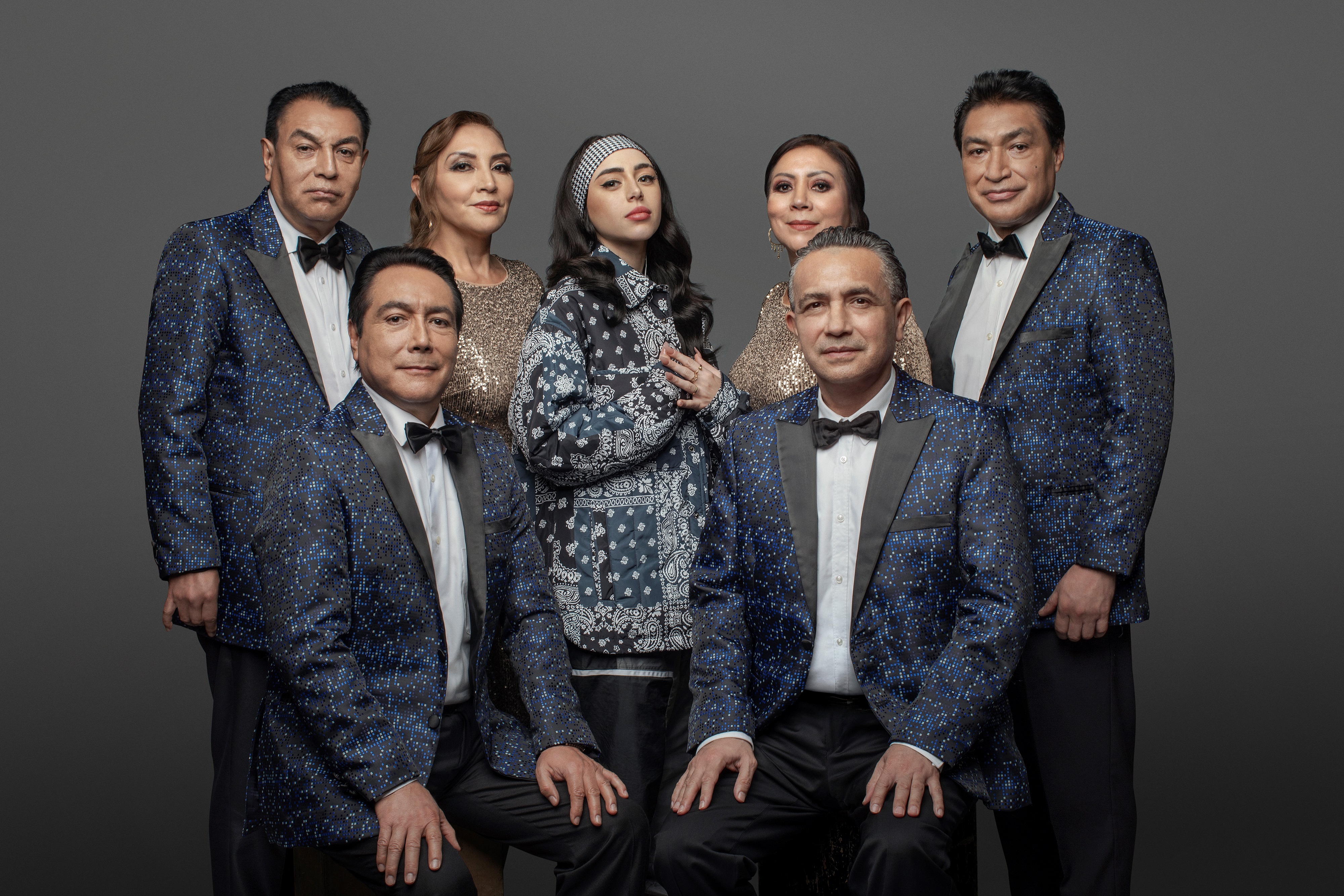 Los Ángeles Azules celebran 40 años de carrera con su nuevo sencillo "Otra noche" y conciertos con llenos totales en Estados Unidos tras superar la pandemia. (Foto Prensa Libre: EFE/ Ocesa Seitrack)