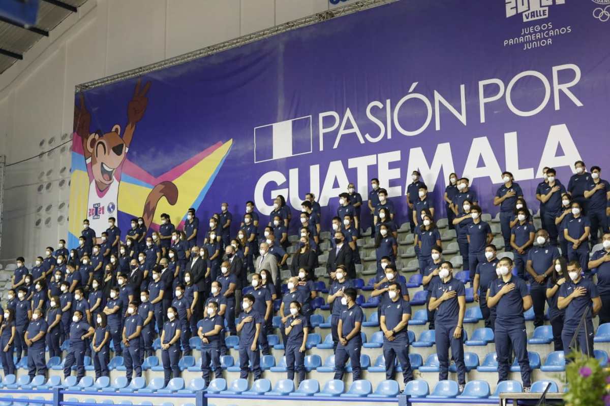 Juramentan a la nueva generación de atletas guatemaltecos que estarán en los Juegos Panamericanos Cali-Valle 2021