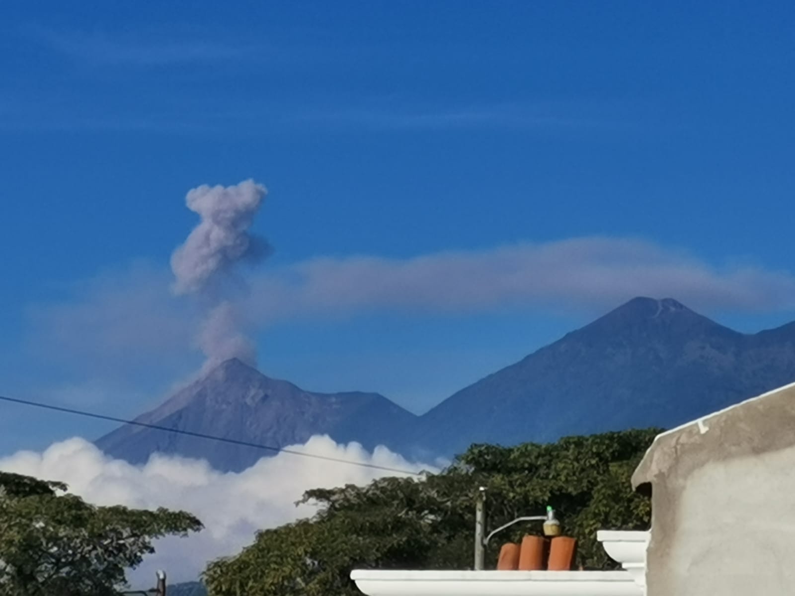 En Guatemala, el Volcán de Fuego es uno de los más activos. (Foto Prensa Libre: César Pérez Marroquín)