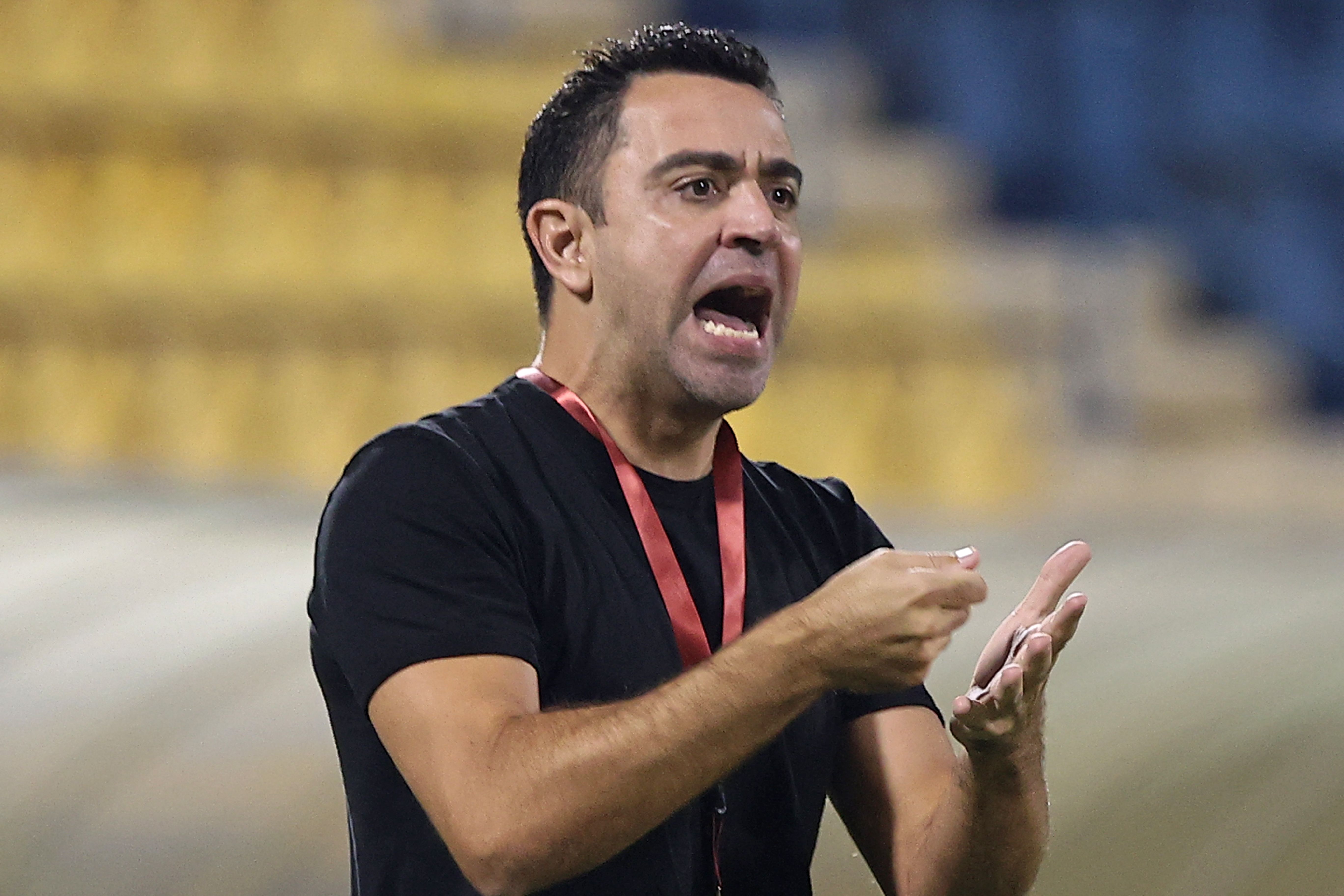 El técnico del Al-Sadd qatarí, Xavi Hernández ha asegurado que le gustaría "volver a casa". Es cosa de horas o días para que ambas directivas se pongan de acuerdo. Foto Prensa Libre: AFP.