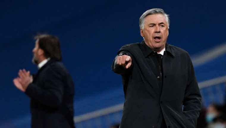 Carlo Ancelotti, entrenador del Real Madrid. (Foto Prensa Libre: AFP)