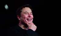(FILES) In this file photo taken on March 14, 2019 Tesla CEO Elon Musk reacts during the unveiling of the new Tesla Model Y in Hawthorne, California. - Another zany tweet or a real question? Elon Musk polled his more than 62 million Twitter followers Saturday about whether he should sell 10 percent of his Tesla shares, insisting he would do as voters say.
The over-the-top electric car maker's query follows a proposal by Congressional Democrats to tax the super-wealthy more heavily by targeting stocks, which are usually only taxed when sold. (Photo by Frederic J. BROWN / AFP)