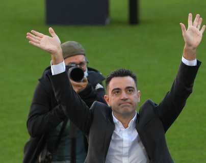 Xavi: “Estoy muy emocionado, tengo mucha ilusión por dirigir al Barcelona”
