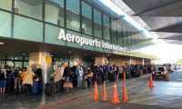 Aeropuerto Internacional La Aurora en la Ciudad de Guatemala. (Foto Prensa Libre:)