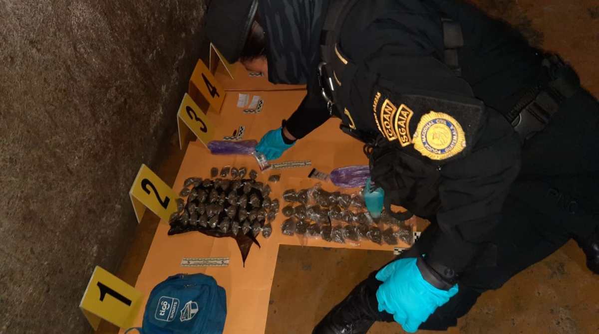 PNC detiene a presuntos pandilleros e incauta drogas y municiones