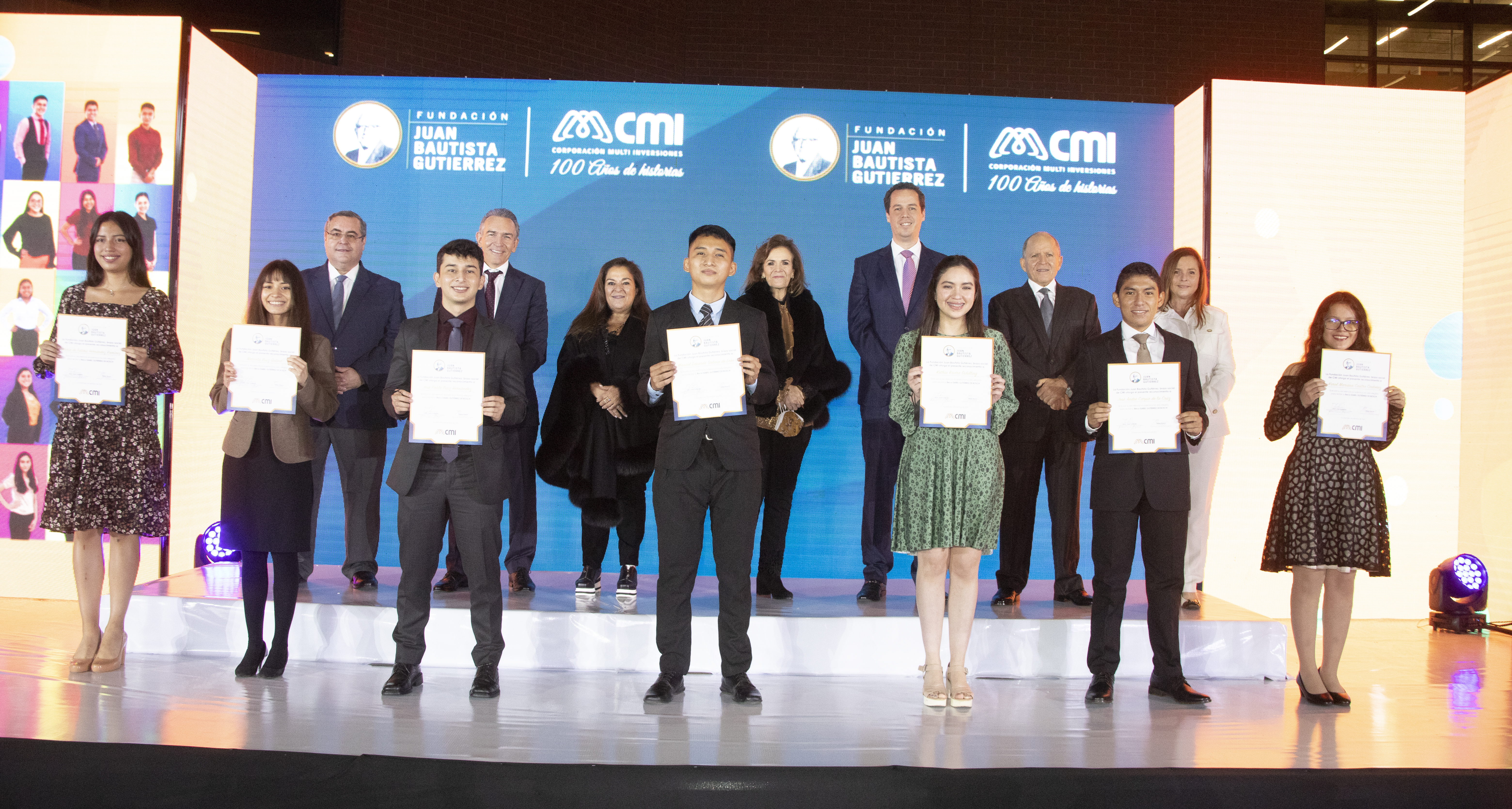 CMI por medio de la Fundación Juan Bautista Gutiérrez entregó nuevas becas y presentó nuevos profesionales. Foto Prensa Libre: Cortesía.