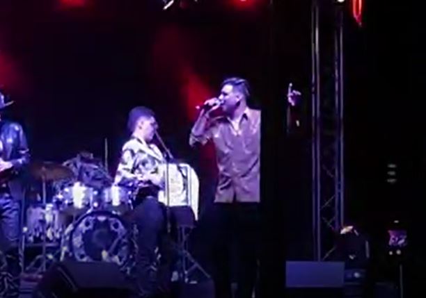 José Zoel Cruz en concierto previo a su desaparición. (Foto Prensa Libre: Tomada de video compartido por la familia) 