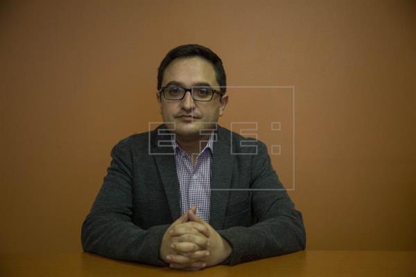 Juan Francisco Sandoval dejó Guatemala luego de haber sido destituido de la Fiscalía Especial contra la Impunidad del Ministerio Público. (Foto Prensa Libre: EFE)