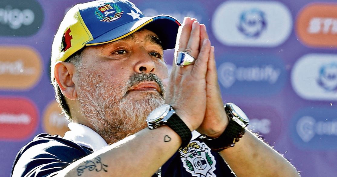 Diego Armando Maradona falleció el 25 de noviembre del 2020. (Foto Prensa Libre: Hemeroteca PL)