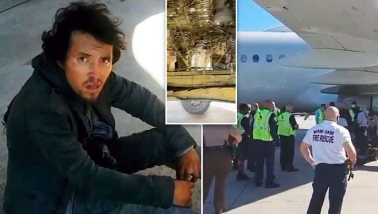 Polizón que viajó en el tren de aterrizaje de un avión es guatemalteco, informaron autoridades consulares del país en Miami. (Foto Prensa Libre: NoticiasGT/Facebook) 