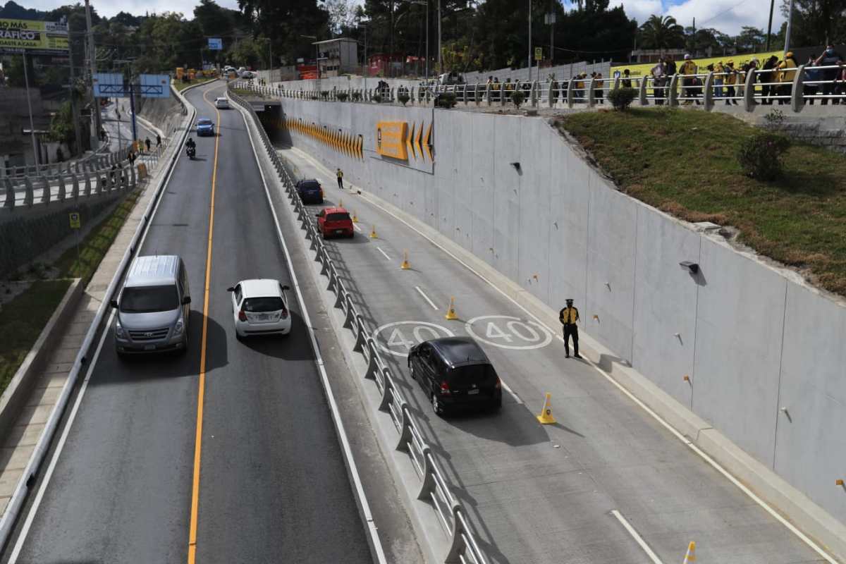Así esperan que mejore la circulación de vehículos en nuevo paso a desnivel en Santa Catarina Pinula