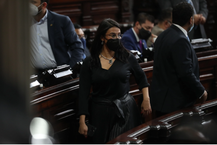 Shirley Rivera será la tercera mujer en ocupar la presidencia del Congreso. Fotografía: Prensa Libre. 
