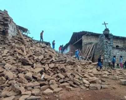 Los videos que muestran los daños por el sismo de magnitud 7.5 que sacudió la selva norte de Perú