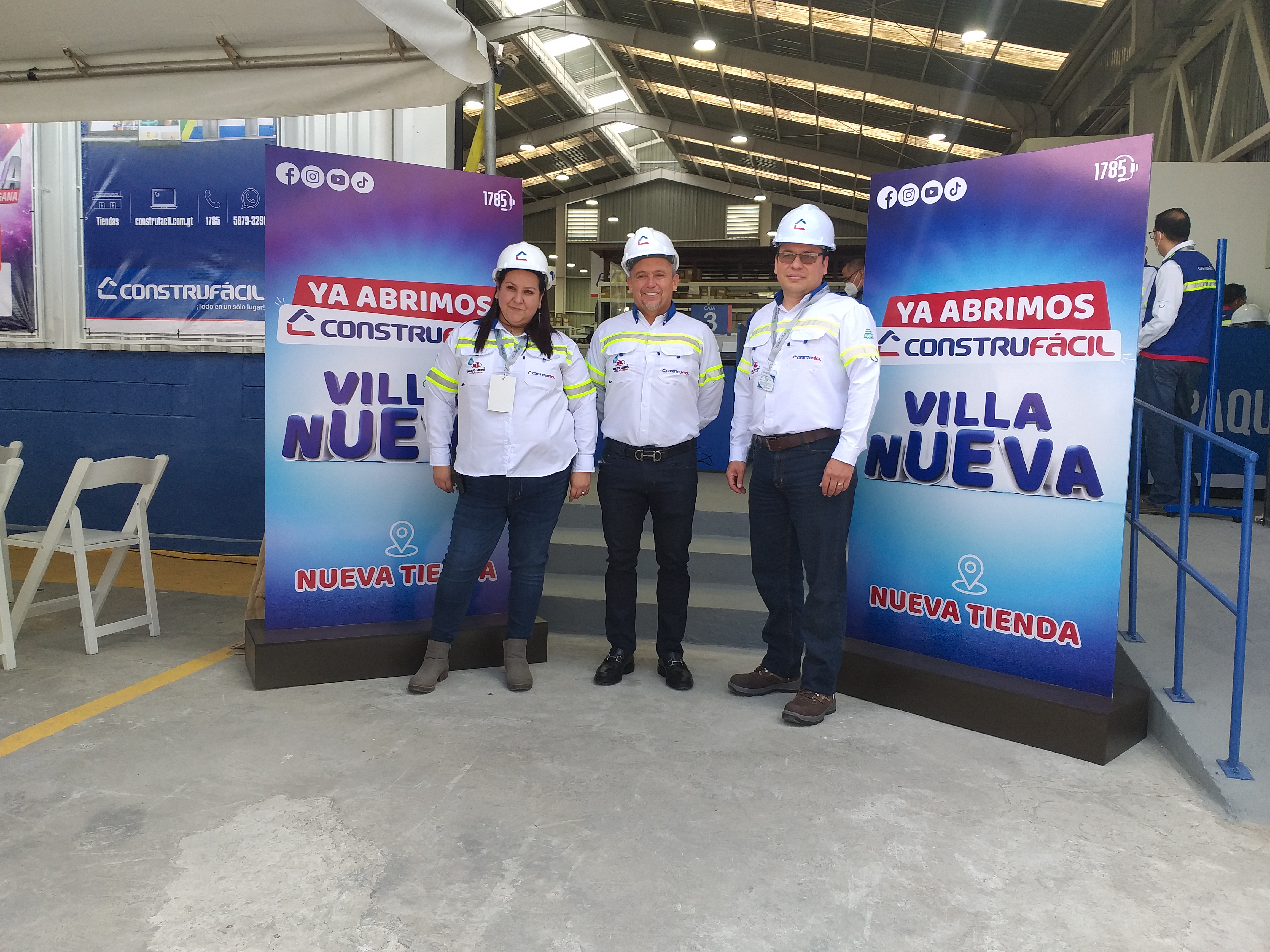 Construfácil inauguró la tienda #17 en el país y llega más cerca de sus clientes. Foto Prensa Libre: Cortesía