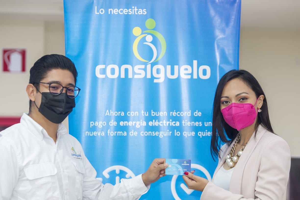 EEGSA lanza la tarjeta Consíguelo, para premiar a sus clientes fieles. Foto Prensa Libre: Cortesía.