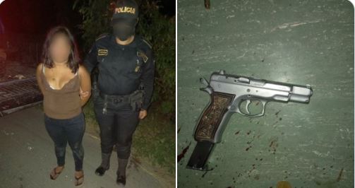 La Policía capturó a una cómplice del asaltante. (Foto: PNC)