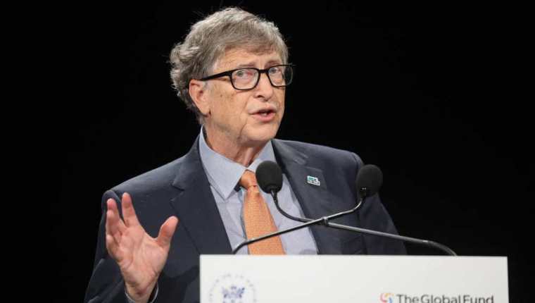 Bill Gates, fundador de Microsoft. (Foto Prensa Libre:) 