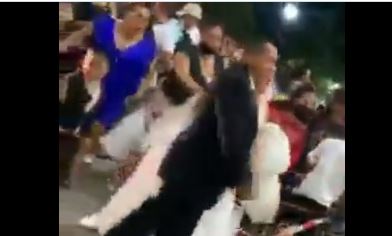 Video: arrestan a novio en plena boda por un delito muy peculiar