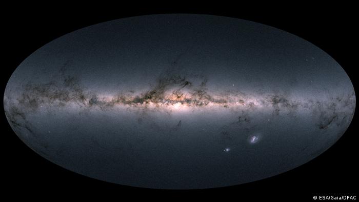 Mapa de la Vía Láctea y sus casi 2.000 millones de estrellas (ESA/Gaia/DPAC)	

