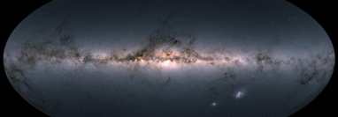 Mapa de la Vía Láctea y sus casi 2.000 millones de estrellas (ESA/Gaia/DPAC)	

