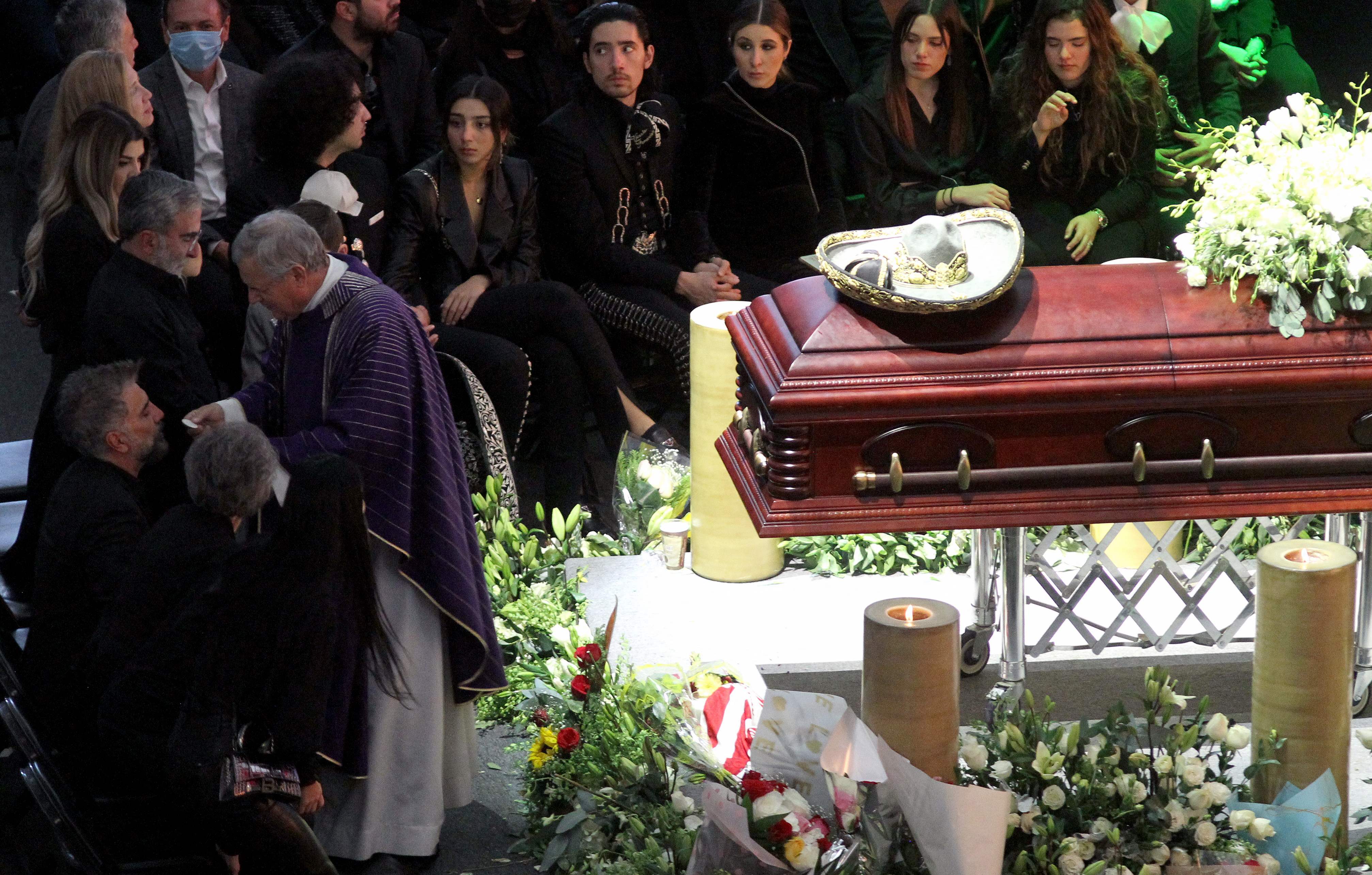 El ídolo de la música ranchera mexicana murió el 12 de diciembre último. (Foto: AFP).