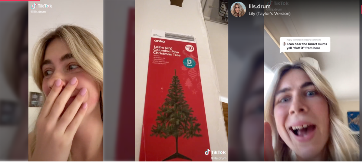 Compró un frondoso árbol navideño en línea pero cuando recibió su paquete se sorprendió