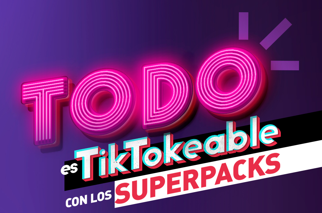 Todos los clientes de Claro podrán navegar en TikTok ilimitadamente. Foto Prensa Libre: Cortesía.