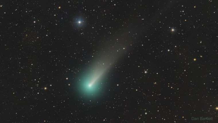 Así es como se veía el cometa Leonard la semana pasada, cuando un equipo de la NASA capturó esta foto.  MACETA