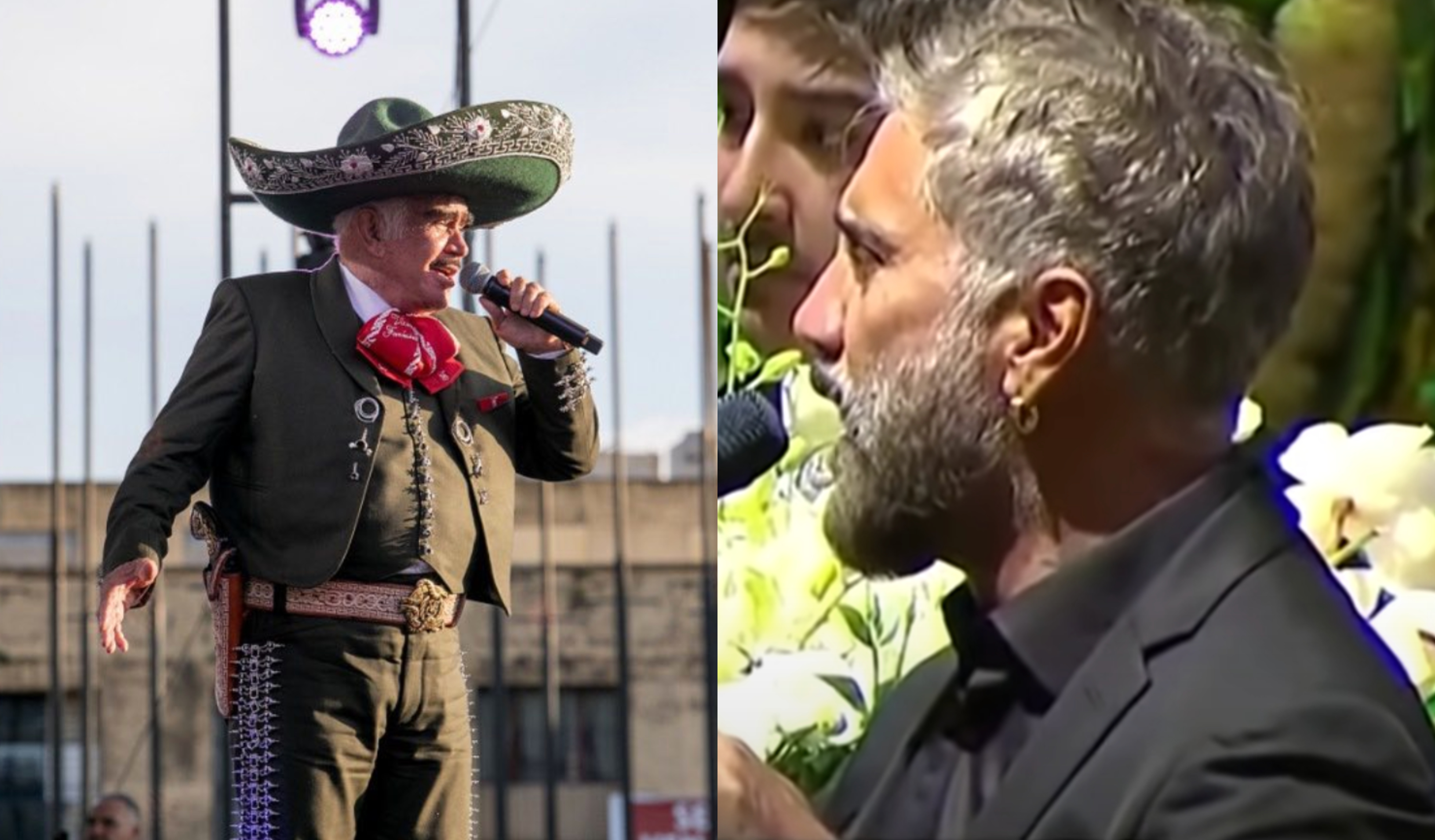 Vicente Fernández: el momento en el que Alejandro Fernández cumplió la última voluntad del “Charro de Huentitán”