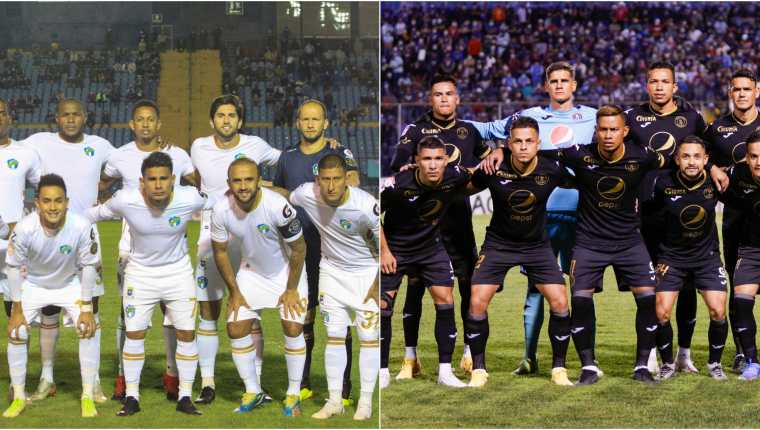 Comunicaciones y Motagua definirán al campeón de la Liga Concacaf 2021 el 7 y 14 de diciembre próximo. Fotos Concacaf.