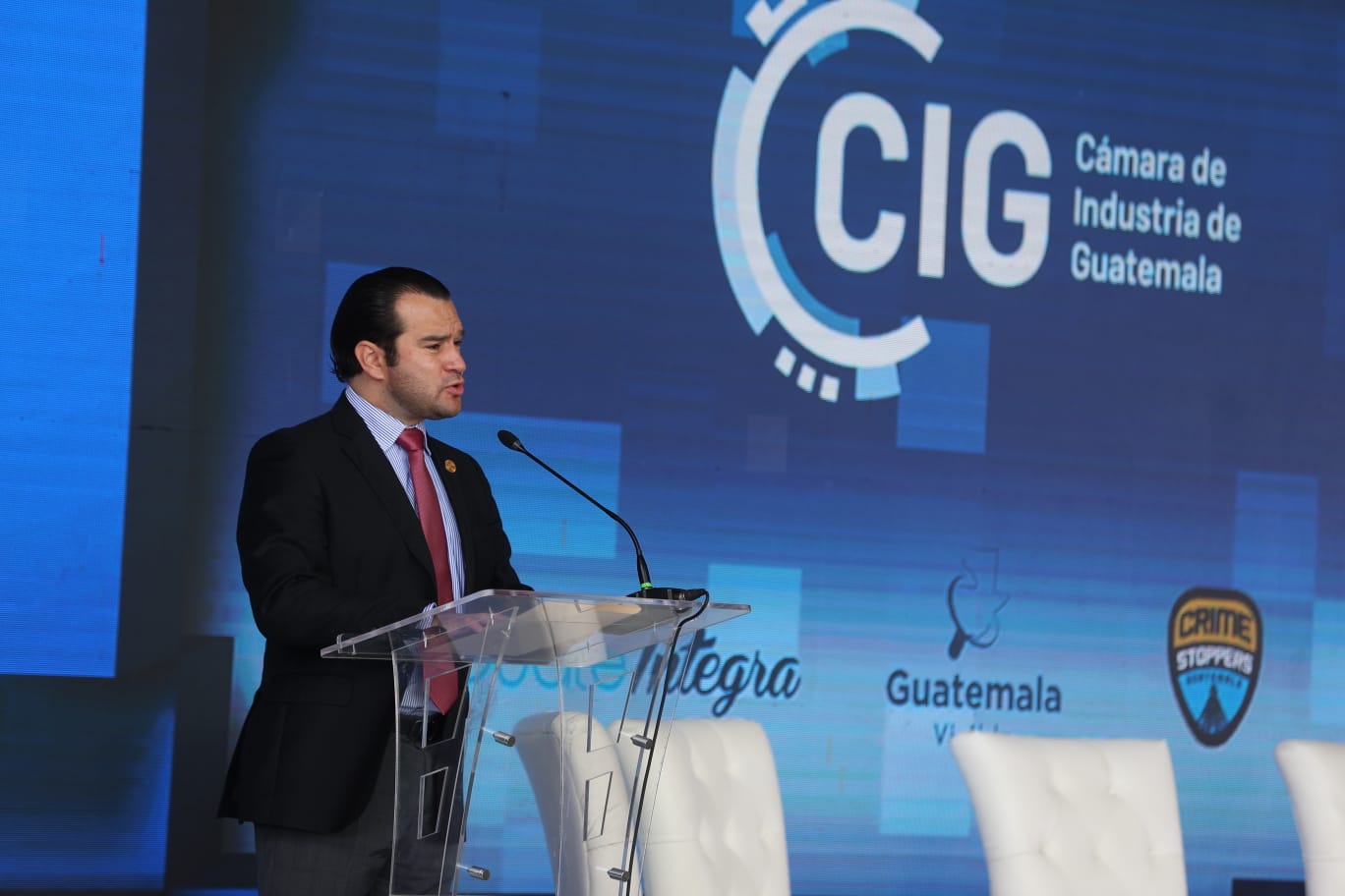 Luis Alfonso Bosch, presidente de CIG habla sobre situación actual en el país y proyecciones para el 2022. (Foto Prensa Libre: Juan Diego González)