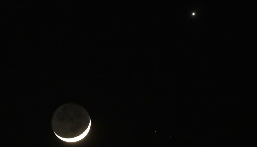 Los impresionantes espectáculos que la Luna y tres planetas darán este 6, 7 y 8 de diciembre